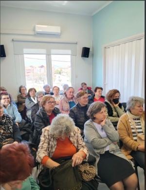 Δράση ενημέρωσης και ευαισθητοποίησης στη Βιβλιοθήκη Μακροχωρίου με θέμα : «Οι επιπτώσεις της βίας στην ψυχοσωματική υγεία της γυναίκας»