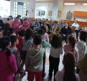 Επίσκεψη της Α’ τάξης του 5ου Δημοτικού Σχολείου Βέροιας στο ΚΑΠΗ Προμηθέα