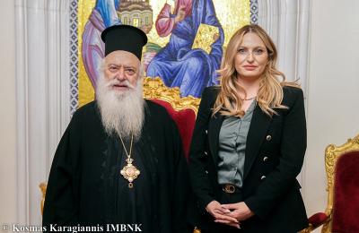 Την Συντονίστρια του Γραφείου του Πρωθυπουργού στη Θεσσαλονίκη δέχθηκε ο Μητροπολίτης Βέροιας