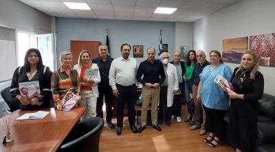 Επίσκεψη του Κώστα Βοργιαζίδη στο Γενικό Νοσοκομείο Βέροιας και στο ΕΚΑΒ