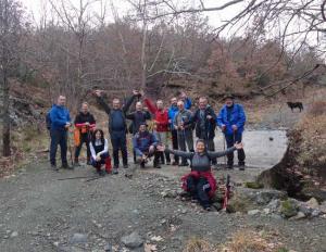 Στην θέση Γκόλνα των Πιερίων με τους  Ορειβάτες Βέροιας