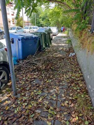 Ένας πολυσύχναστος δρόμος της Βέροιας που χρειάζεται καλύτερη και συχνότερη καθαριότητα