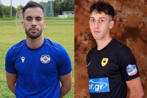 Παίκτες της Βέροιας και οι Γιώργος Μπάλλας και Φώτης Πανταζέλος