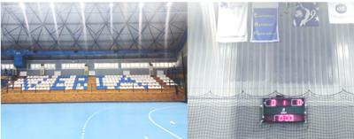 Καινούργια καθίσματα και χρονόμετρο στο Φιλίππειο Γυμναστήριο Βέροιας