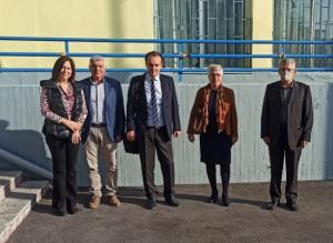 Επίσκεψη του Γ. Γραμματέα Α/βάθμιας, Β/βάθμιας Εκπαίδευσης και Ειδικής Αγωγής σε σχολεία της Βέροιας