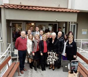 Η Γραμματέας Κοινωνικής Αλληλεγγύης και Ανθρωπίνων Δικαιωμάτων στο Γηροκομείο Βέροιας