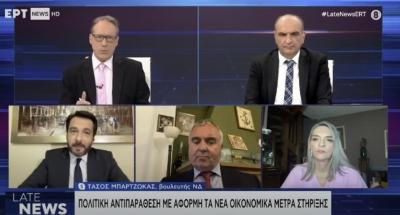 Τάσος Μπαρτζώκας: Στόχος μας το πλεόνασμα της ελληνικής οικονομίας να διανέμεται στον ελληνικό λαό.