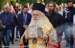 Η Βέροια υποδέχτηκε την Τιμία Κάρα του Αγ. Παντελεήμονος