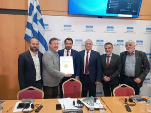 Ο Τάσος Μπαρτζώκας ως επικεφαλής της ελληνικής Αντιπροσωπείας του Ελληνικού Κοινοβουλίου υποδέχθηκε Αντιπροσωπεία Γερμανών Βουλευτών