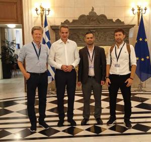 Συνάντηση της Ένωσης Συντακτών Επαρχιακού Τύπου με τον Πρωθυπουργό και τον Κυβερνητικό Εκπρόσωπο