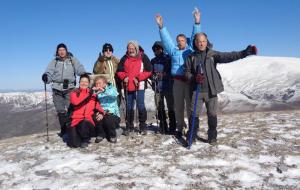 Στην κορυφή Πιπερίτσα του Βόρας με τους Ορειβάτες Βέροιας