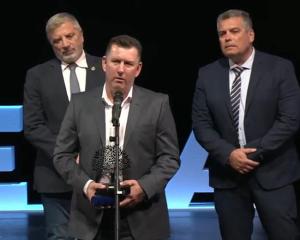 Βραβεύτηκε ο Παναγιώτης Χαρέλας για την προσφορά των συνοριοφυλάκων