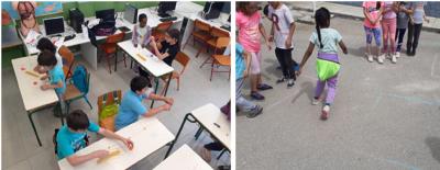 Δράση του Δημοτικού Σχολείου Αγ. Βαρβάρας με προσφυγόπουλα της ΔΥΕΠ