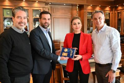 Επίσκεψη της ΟΕΥ του Τουρκικού Προξενείου Dr. GülcanIren στο Επιμελητήριο Ημαθίας