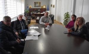 Επίσκεψη του Διευθυντή Δευτεροβάθμιας Εκπαίδευσης Ημαθίας στον Δήμαρχο Νάουσας