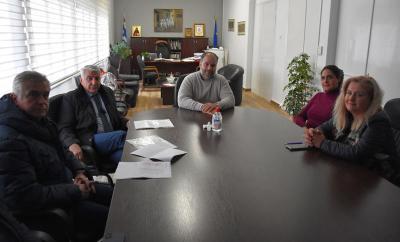 Επίσκεψη του Διευθυντή Δευτεροβάθμιας Εκπαίδευσης Ημαθίας στον Δήμαρχο Νάουσας