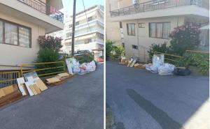 Είκοσι μέρες παρατημένα στον δρόμο και καμιά αντίδραση από την αρμόδια υπηρεσία