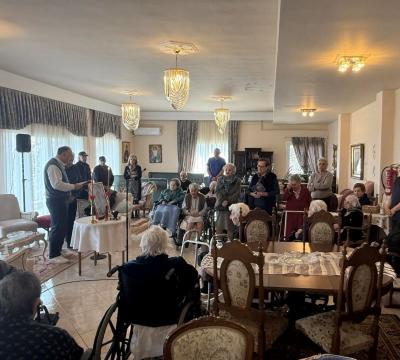 Χαιρετισμοί της Θεοτόκου στο Γηροκομείο Βέροιας