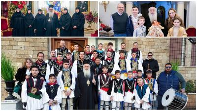 Πρωτοχρονιάτικα κάλαντα και ευχές δέχθηκε ο Μητροπολίτης Βέροιας