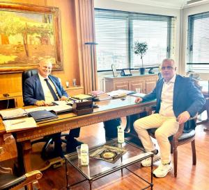 Με ατζέντα κομβικά εκκρεμή ζητήματα του αγροτικού κόσμου ο Λάζαρος Τσαβδαρίδης στο Υπουργείο Αγροτικής Ανάπτυξης