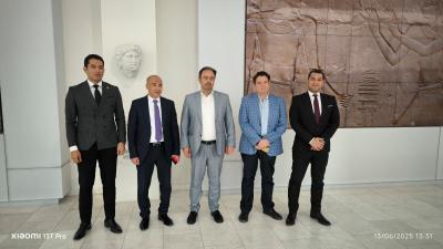 Επίσκεψη Αιγύπτιων αξιωματούχων στην Βεργίνα - Συνάντηση με τον Δήμαρχο Βέροιας