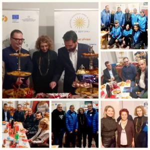 Το Αθλητικό Σωματείο ΑμεΑ Ν. Ημαθίας ΑΙΓΕΣ ΒΕΡΓΙΝΑ έκοψε τη βασιλόπιτα