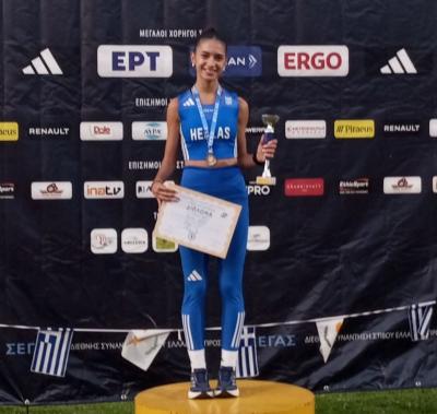 Δεύτερη θέση η Ευγενία Πατσαλά του &quot;Βικέλα&quot; Βέροιας στον Δημοκρίτειο δρόμο της Ξάνθης