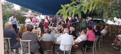 Περιοδεία του Κώστα Βοργιαζίδη και υποψήφιων συμβούλων σε Λαζοχώρι, Ταγαροχώρι και Πατρίδα