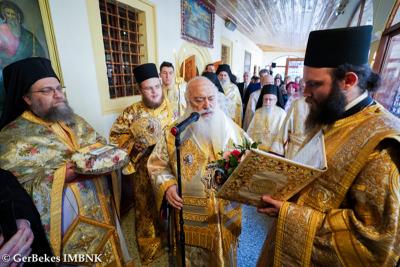 Με συγκίνηση τα θυρανοίξια του πρώτου Παρεκκλησίου του Οσίου Γερασίμου του Υμνογράφου στη Νάουσα
