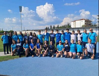 Δεκατέσσερα μετάλλια οι νεαροί του &quot;ΟΚΑ Βικέλα&quot; Βέροιας στο Διασυλλογικό Κ-18