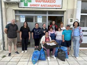 Επίσκεψη των ωφελούμενων του ΚΔΗΦ ΑΜεΑ “Τα παιδιά της Άνοιξης” στο Κοινωνικό Φαρμακείο Αλεξάνδρειας