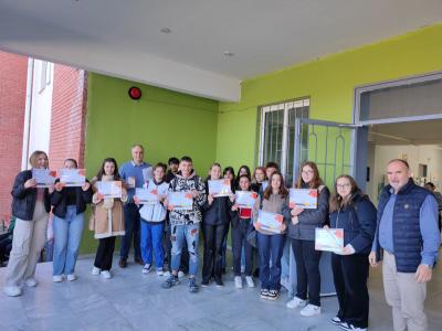 6ο Γυμνάσιο Βέροιας: Μια ξεχωριστή μέρα, μια ξεχωριστή βράβευση!