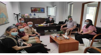 Παράσταση διαμαρτυρίας του Εργατικού Κέντρου Νάουσας για τον θάνατο του 7χρονου μαθητή