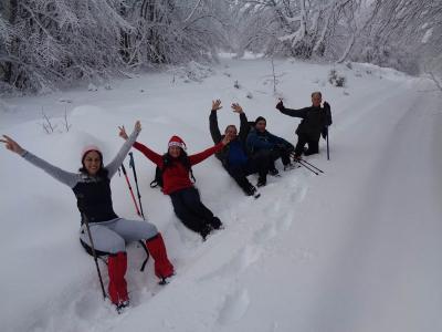 Στην κορυφή Μαγούλα του Βερμίου και πορεία στο χιόνι με τους Ορειβάτες Βέροιας