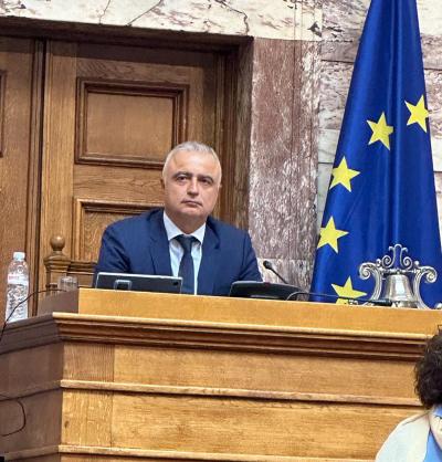 Παρέμβαση Λάζαρου Τσαβδαρίδη για την ενίσχυση της Διεύθυνσης Αστυνομίας Ημαθίας και της Σχολής Δοκίμων Αστυφυλάκων Νάουσας