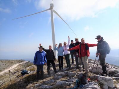Στην κορυφή Φούρκα του Βερμίου με τους Ορειβάτες Βέροιας