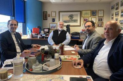 Με τον Γ.Γ. Ενωσιακών Πόρων του Υπουργείου Αγροτικής Ανάπτυξης συναντήθηκε ο Δήμαρχος Βέροιας