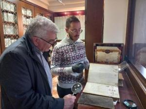 Στην Εύξεινο Λέσχη Νάουσας ξεναγήθηκε ο Διευθυντής Δευτεροβάθμιας Εκπαίδευσης