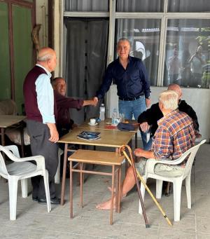 Σε Δημοτικές ενότητες του Δήμου Αλεξάνδρειας ο Λάζαρος Τσαβδαρίδης