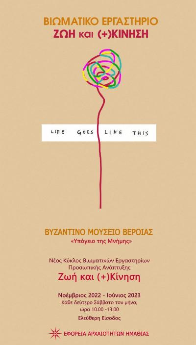Βιωματικό Εργαστήριο Προσωπικής Ανάπτυξης «Γονείς &amp; Καθημερινότητα» στο Βυζαντινό Μουσείο Βέροιας