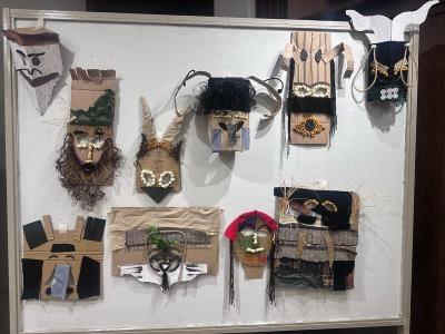 Δεκάδες αποκριάτικες μάσκες, από τα εργαστήρια της Στέγης και τις δημοτικές Βιβλιοθήκες της ΚΕΠΑ Δ. Βέροιας