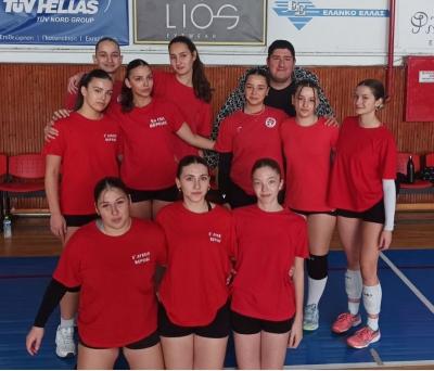 Θριαμβευτική νίκη του 5ου ΓΕΛ Βέροιας στην Πετοσφαίριση