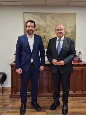 Πρωτοβουλία Τάσου Μπαρτζώκα για το Τελωνείο της Κουλούρας - Συνάντηση με τον Αν. Υπουργό Εθνικής Οικονομίας για τη συνέχιση του έργου.