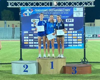 Πανελλήνιο Πρωτάθλημα: Αργυρό μετάλλιο η Ευγενία Πατσαλά το ΟΚΑ "Βικέλας" Βέροιας