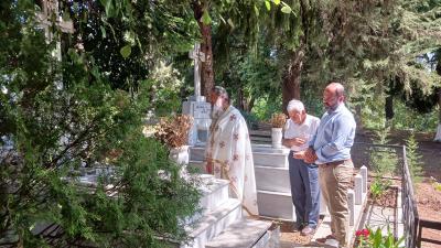 Πάνδημο ετήσιο μνημόσυνο στην Ιερά Μονή Αγίου Γεωργίου Περιστερεώτα