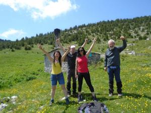 Στην κορυφή Σημαιοφόρος του Ολύμπου με τους Ορειβάτες Βέροιας