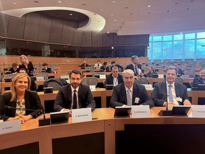 Συναντήσεις Τάσου Μπαρτζώκα στην Ευρωπαϊκή Επιτροπή και το Ευρωπαϊκό Κοινοβούλιο