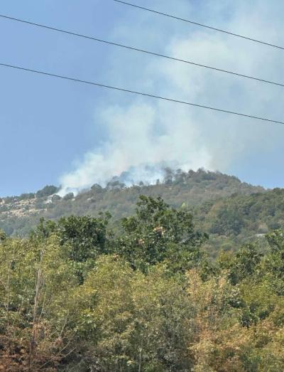 Πυρκαγιά σε δασική έκταση του Ξηρολιβάδου