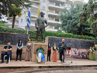 Κορυφώθηκαν οι εκδηλώσεις Μνήμης για τη Γενοκτονία που διοργάνωσε η Εύξεινος Λέσχη Βέροιας