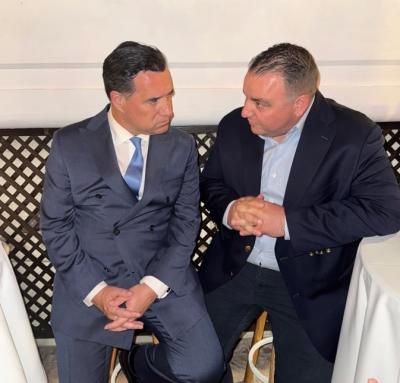 Συνάντηση του Προέδρου του Συλλόγου Τριτέκνων Ν. Ημαθίας με τον Άδωνη Γεωργιάδη
